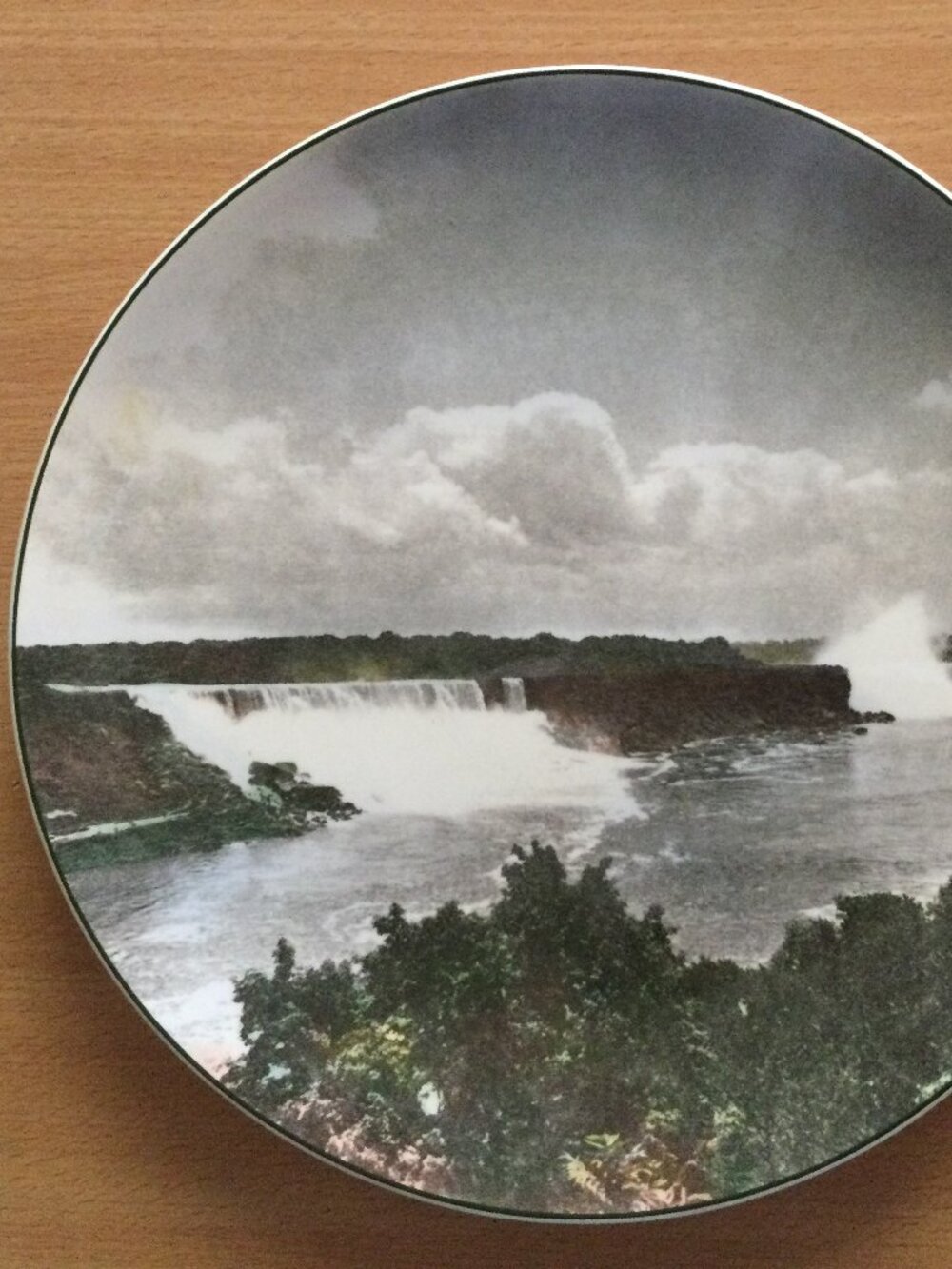 Vintage Royal Doulton Niagara falls Decorative Plate 10 3/8" made in England